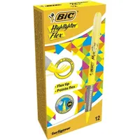BIC Highlighter Flex gelb, 1 St.