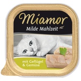 Miamor Milde Mahlzeit Geflügel & Gemüse 16 x 100 g