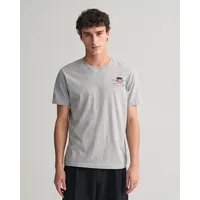 GANT für Herren. 2067004 Archivschild-T-Shirt mit Stickerei (5XL),