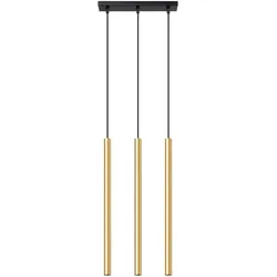 Pendelleuchten PASTELO 3L glanzgold