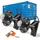 Vevor Versandcontainer-Räder, 8-Loch-Rad-Set, robuste Versandcontainer-Achse mit Ratschen-Zurrgurt, bewegt sich 6 m bis 12 m, sicherer Transport f...
