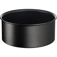Tefal Kasserolle Ingenio Unlimited, Aluminium (1-tlg), stapelbar, Antihaftversiegelung, Thermo-Signal, Induktion schwarz Ø 18 cm x 19,5 cm x 19,5 cm x 9,4 cm