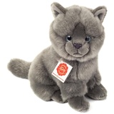 Teddy-Hermann Teddy Hermann Kartäuser Katze sitzend 20cm (918257)