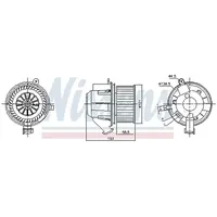 Nissens Innenraumgebläse 87607]