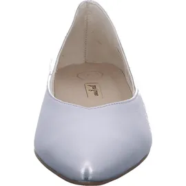 Paul Green Ballerinas in Metallic Silver / 6 UK