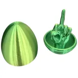 The Middle Finger Easter Egg Funny Gifts for Adults Gag Gift for Basket Essentials Adult Basket Surprise Lustiges Streich Geschenk für Korb Essentials, Erwachsene Korb Überraschung Lustiges Streich