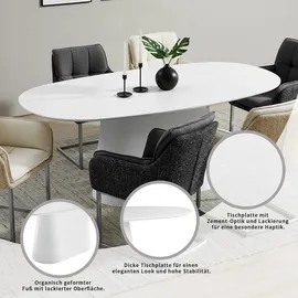 OTTO home Carowa Weiß Holz 200 x 76 x 100 cm