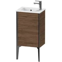 Duravit XViu Waschtisch-Unterschrank XV4480LB221 41x29x59,4cm, stehend, schwarz matt, Anschlag