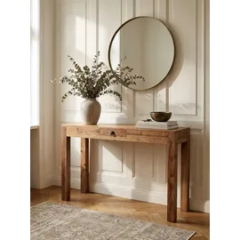 KADIMA DESIGN MUMBAI Konsolentisch 120 x 40 x 70 cm beige