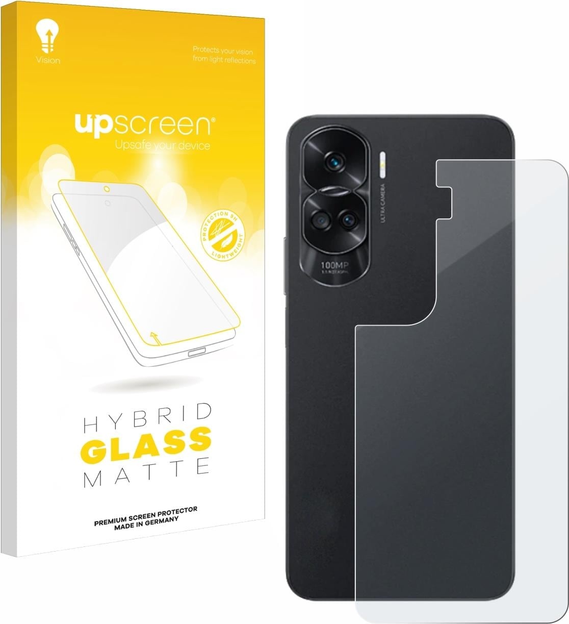 upscreen Reflection Shield Panzerglasfolie Matt (1 Stück, Honor 90 Lite), Smartphone Schutzfolie