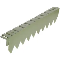 Rasenkante comfort Kunststoff 8-er Set ohne Rand flexibel 10102