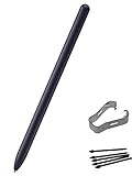Tab S7 S Ersatz-Eingabestift für Samsung Galaxy Tab Tab S7 S7+ Plus (EJ-PT870) S8 S8+ S8 Ultra Touch Pen + Spitzen/Federn (ohne Bluetooth) (Mystic Black)