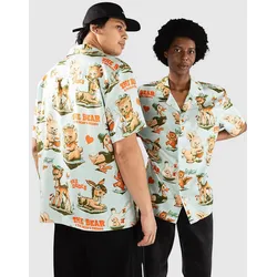 The Dudes Wasted Dudes Pistachio Hawaiian Hemd multicolor Gr. S