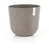 Ecopots Pflanztopf Oslo Braungrau Ø 35 cm / Höhe 30,5 cm