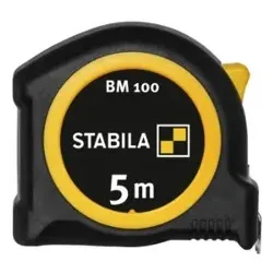 Taschenbandmaß BM 100, 5 m, metrische Skala