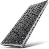 AXAGON HMC-KB Keyboard USB-C 5Gbps with HUB, microSD/SD, 3x USB-A, HDMI 4K/60Hz, PD 100W, Audio, US