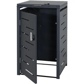 MCW Mülltonnenverkleidung E83 103 x 60 x 62 cm grau