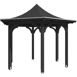 SKANHOLZ Versailles 4,18 x 3,60 m Anthrazit