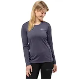 Damen Sky Thermal L/S Wander-Shirt Graphite L EU