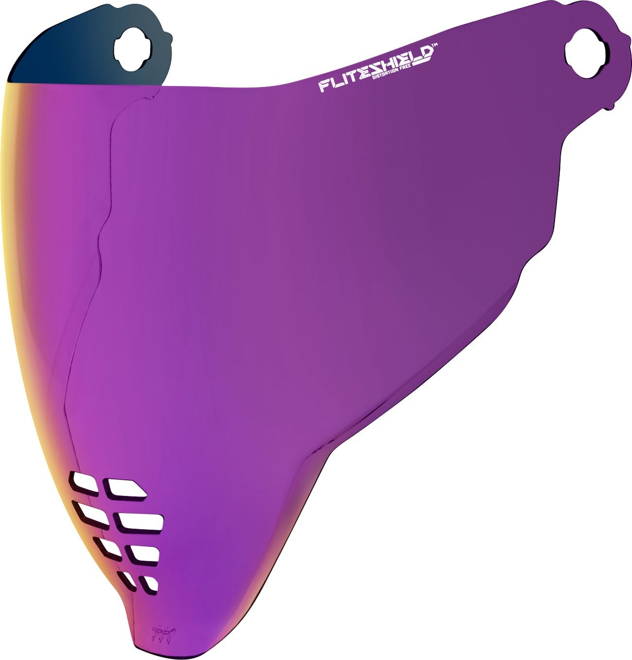 Icon 22.06 FliteShield RST, visière miroir - Violet Réfléchissant