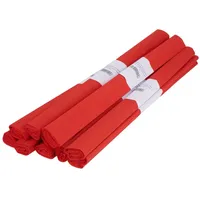 VBS Krepppapier Farbenfroh 50 x 200 cm 10 Rollen rot