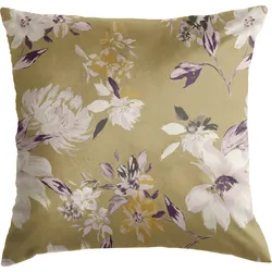 History Bloom Dekoratives Kissen 50 x 50 cm goldfarben
