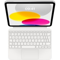 Magic Keyboard Folio für iPad (10. Generation), Tastatur - weiß, UK-Layout, Scherenmechanik