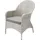 Primaster Diningsessel Lugano Korbsessel 75 x 64 x 94 cm ice white