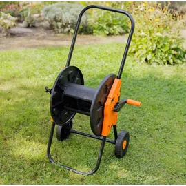 Trendline Schlauchwagen für bis zu 60 m Schlauch orange/schwarz