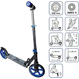 Muuwmi Scooter 200 schwarz/blau