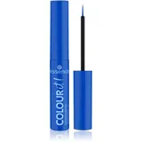 Essence COLOUR it! Flüssige Eyeliner Farbton 01 Royal Blue 3 ml