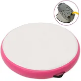 vidaXL Aufblasbare Gymnastikmatte mit Pumpe 100x100x15 cm PVC Rosa