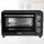 ICQN 50L Minibackofen mit Umluft, 1800 W, Innenbeleuchtung, 5 Kochfunktionen, 60 Min Timer, inkl. Backblech Set, Mini-Öfen