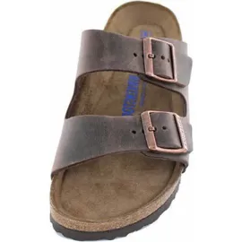 Birkenstock Arizona FL WB habana schmale Weite Gr. 43 - Braun - 43