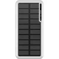 BOOMPODS Obi 10,000mAh Solar Powerbank - White