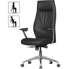 KADIMA DESIGN Echtleder Schwarz