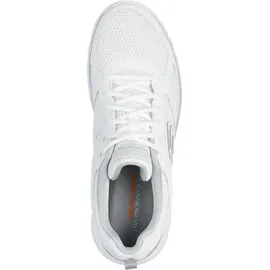 SKECHERS Burns - Agoura Herren Weite M Weiß/Grau 41