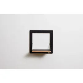 Ambivalenz Fläpps Regal Wandregal 40 x 40 cm Schwarz