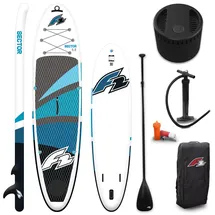 F2 SUP Stand Up Paddle Board Sector Smart 350 x 15 cm Blau