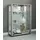 VCM Vitrine Sintalo 60 x 25 x 80 cm Silber