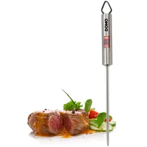 DOMO Bratenthermometer Größe 0,1 cm Edelstahl Silber/Weiß