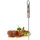 DOMO Bratenthermometer Größe 0,1 cm Edelstahl Silber/Weiß