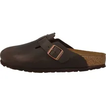 Birkenstock Boston Nubukleder geölt schmal habana 44