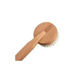 Massagebürste aus Holz | FSC®-zertifiziert & Badebürste mit abnehmbarem Stiel