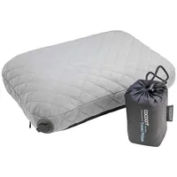 Cocoon Air-Core Kissen Grau/Schwarz 38 x 28 cm