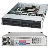 Supermicro 825TQC-R802LPB Halterung, 800 W, Schwarz
