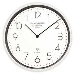 Miraval  Design Funkwanduhr 30 cm lautlos