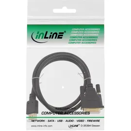 InLine HDMI-DVI Kabel - HDMI-Stecker auf DVI 18+1 Stecker 2m (17662P)