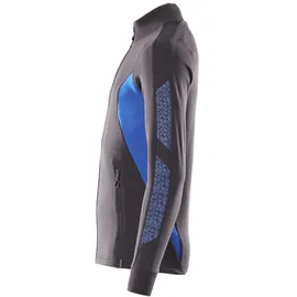 Mascot ACCELERATE Herren Sweatshirt mit Reißverschluss XS schwarzblau/azurblau