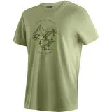 Maier Sports Dieter Print Männer Funktionsshirt - XXXL - green foam